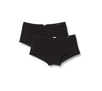 Skiny Niñas Essentials Girls Pant 2er Pack Braguita Not Applicable, Negro (Black 7662), 140