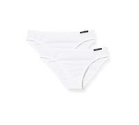 Skiny Niñas Essentials Girls Rio Slip 2er Pack Braguita Not Applicable, Blanco (White 0500), 164