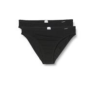 Skiny Niñas Essentials Girls Rio Slip 2er Pack Braguita Not Applicable, Negro (Black 7662), 140