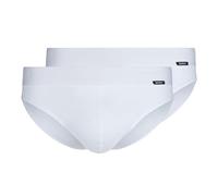 Skiny Slip de algodón Retro para Hombre, Blanco, M
