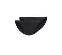 SKINY Slip - Tanga Paquete de 2 negro negro | S