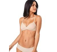 Skiny Damen Multi Schalen BH ohne Bügel Micro Essentials Sujetador sin Aros, Opaco, Beige, 80C para Mujer