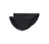 Skiny Tanga de algodón para Hombre (2 Unidades), Negro (080693), M