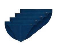 Skiny Tangas Slip Hombre Retro Algodón 4-Pack, Clásico, Feinripp