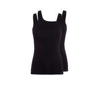SKINY Top Paquete de 2 ADVANTAGE COTTON black negro | 42