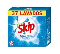 Skip Active Clean Detergente Polvo para Lavadora, 37 Lavados - 2220 gr