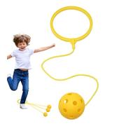 Skip Ball Toy - Juguete deportivo de fitness de 19,7 pulgadas, juguete deportivo plegable, actividad de pelota de salto de fitness | Juguetes ligeros para saltar el tobillo para niños, para vacaciones
