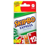 Mattel – Juego de cartas Skip-Bo Express