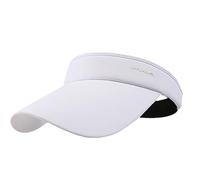 Skip Cap | Tap de visera de 3.74 pulgadas Sonnenhut | Sombrero solar de fibra de poliéster con protección UV Tapa de luz plegable con un top vacío para mujeres ideales para viajes deportivos de verano