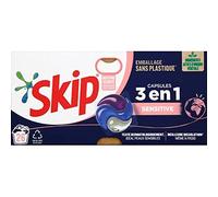 SKIP Detergente cápsulas 3 en 1 sensitiva x26 - Las 26 cápsulas