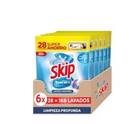Skip Detergente en Cápsulas Limpieza profunda, 6 x 28 lavados