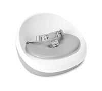 Skip Hop Asiento elevador para mesa de comedor, elegante elevador de asiento, gris/blanco