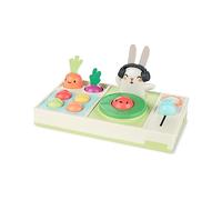 Skip Hop Baby Musical DJ Set Toy with Lights, Canciones, Sound Effects, and Soft Textures, Farmstand Let The Beet Drop DJ Set