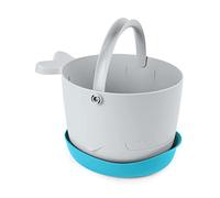 Skip Hop Bath Toy Storage, Moby Stowaway Bucket, Grey