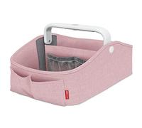 Skip Hop Organizador de pañales con Sensor táctil de luz Nocturna, Estilo guardería, Color Rosa Jaspeado