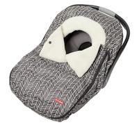 Skip Hop, Stroll & Go, Funda de invierno para asiento de coche, Pluma gris