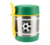Skip Hop Tarro de comida para bebés aislado, chispas, fútbol