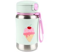 Skip Hop - Vaso con paja, chispas de acero inoxidable, helado