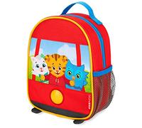 Skip Hop x Daniel Tiger - Mini mochila para niños pequeños, preescolar de 1 a 4 años, Trolley Friends