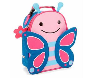 Skip Hop Zoo Lunchies - Bolsa térmica, diseño butterfly, color rosa
