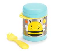 Skip Hop Zoo Tarro de Comida Aislado, Azul (Bee), 325 ml