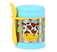 Skip Hop Zoo Tarro de Comida Aislado, Azul (Giraffe), 325 ml