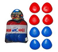 Skip nn '8x saltando gli obiettivi di Stonnes non inclusi | Pool Toys Hole che salta le pietre incontra la modalit gioco di cornhole | Divertimento
