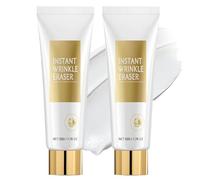 Skip the Line Instant Wrinkle Eraser, crema reafirmante antienvejecimiento con péptidos, sérum antiarrugas para rostro, cuello y cuerpo, suaviza las líneas de expresión (2PCS)