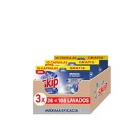 Skip Ultimate Detergente en Cápsulas para la ropa Máxima Eficacia, 3 x 36 lavados