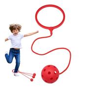 Skipits for Kids, Skip Ball Ankle Toy - Colores surtidos que giran un anillo de salto de una pata suave - Ejercicio al aire libre Saltar coordinación de coordinación de fitness Deportes para interés