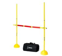 SKIPPI Obstáculo de Salto a Partir de 4 años para Caballo de pasatiempo, 135 cm, Ligero, portátil, Altura Ajustable, Incluye Embalaje con asa, Varilla de Repuesto, Juego de Soportes, Adecuado para