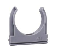 SKIR'CO (16 piezas) clips de tubo, abrazaderas de plástico para tuberías de 50 mm, abrazaderas de tubo tipo U, clips de tubo, ganchos de manguera