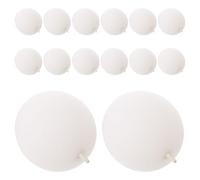 SKISUNO 100 Unidades Globos Blancos de Látex de 30 Cm Conexión en Cadena, Decoración para Cumpleaños y Bodas, Multievent Compatible y Diseño Único Fácil de Usar