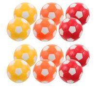 SKISUNO 12 Piezas Bolas Futbolín Mesa Colores Vibrantes Recambio para Mini Pelotas Fútbol Mesa Accesorio