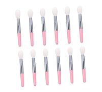 SKISUNO 12piezas Cepillo De Silicona Para Mascarilla De Labios Aplicador De Lápiz Labial Juego De Pinceles Para Labios Para Aplicar Mascarilla Labial
