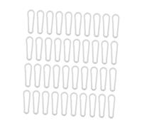 SKISUNO 130 Piezas Ganchos Colgantes Forma de Calabaza para Resistentes y Prácticos Accesorios DIY para Cuerdas Ajustables para Llaves y Colgantes Uso Doméstico y Profesional