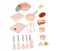 SKISUNO 1juego Cocina Juguete Infantil Utensilios De Electrodoméstico Imitación De Inducción Juguete Educativo Estimula y Coordinación para Cumpleaños y Ocasiones Especiales