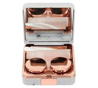 SKISUNO 1juego Estuche De De con Espejo Caja Cosmética De Diseño Bonito para Mujeres y