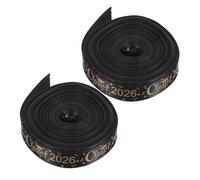 SKISUNO 2 Rollos de Cinta Decorativa de graduación - Adornos para Fiestas - Cinta de 10 Yardas para la Clase de 2026, para premios, felicitaciones, Ramos y Regalos.