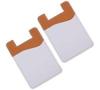 SKISUNO 2piezas Tarjetero Adhesivo para Móvil Soporte De Teléfono para Tarjetas De Crédito y Delgado para Smartphones y Carcasas