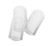 SKISUNO 3 piezas Pies de Acero Inoxidable Removedor de Piel Muerta y Durezas Herramienta para Cuidado de Talones Secos y Pies Agrietados Raspador Reutilizable y Duradero para Pedicura