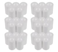 SKISUNO 30 filtros de repuesto para grifo de fregadero de cocina, cartucho de filtro de algodón PP para purificador de agua, prefiltro de sedimentos para baño y ducha, 2,2 x 1,4 pulgadas