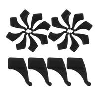 SKISUNO 30 Pares Ganchos Antideslizantes Ligeros y Compactos para Gafas de Silicona Negros Ideales para Deportes y Desplazamientos, Compatibles Monturas y Gafas de Sol