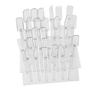 SKISUNO 32agujeros Organizador De Esmaltes De Uñas Huecos Soporte Para Pintura De Uñas Estante Para Mostrar De Esmalte Diseño Ahorrador De Espacio