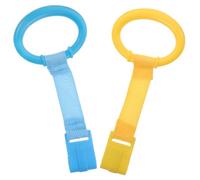 SKISUNO 4piezas Anillas De Plástico y Nailon Anillas Para Cunas Para Camas Para Colgar Para Caminar