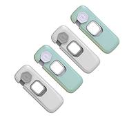 SKISUNO 4piezas Cerradura De Seguridad Para Anti-estrangulamiento Para Armarios y Refrigeradores Cierre Seguro