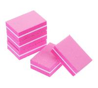 SKISUNO 50 Bloques de Pulido de Uñas Doble Cara, Mini Esponja para Lijado y Brillo, Práctica para Manicura en Casa