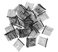 SKISUNO 50 Pinzas Cabello de Novia para Bodas y Ocasiones Obsequios Peine de Metal de 10 Dientes, Diseño Elegante y Flexible Soporte Seguro para Mujeres