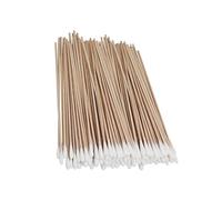 SKISUNO 6paquetes Hisopos De Algodón Para Limpieza De Mascotas De Bastoncillos De Madera Diseño De Cabeza Simple Para Limpieza De Orejas y Otras Aplicaciones