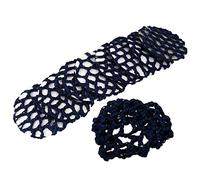 SKISUNO 8piezas Cabello Para Mujeres Redecilla Invisible Para Danza y Patinaje Accesorio Ligero y Transpirable Para Moños Ballet